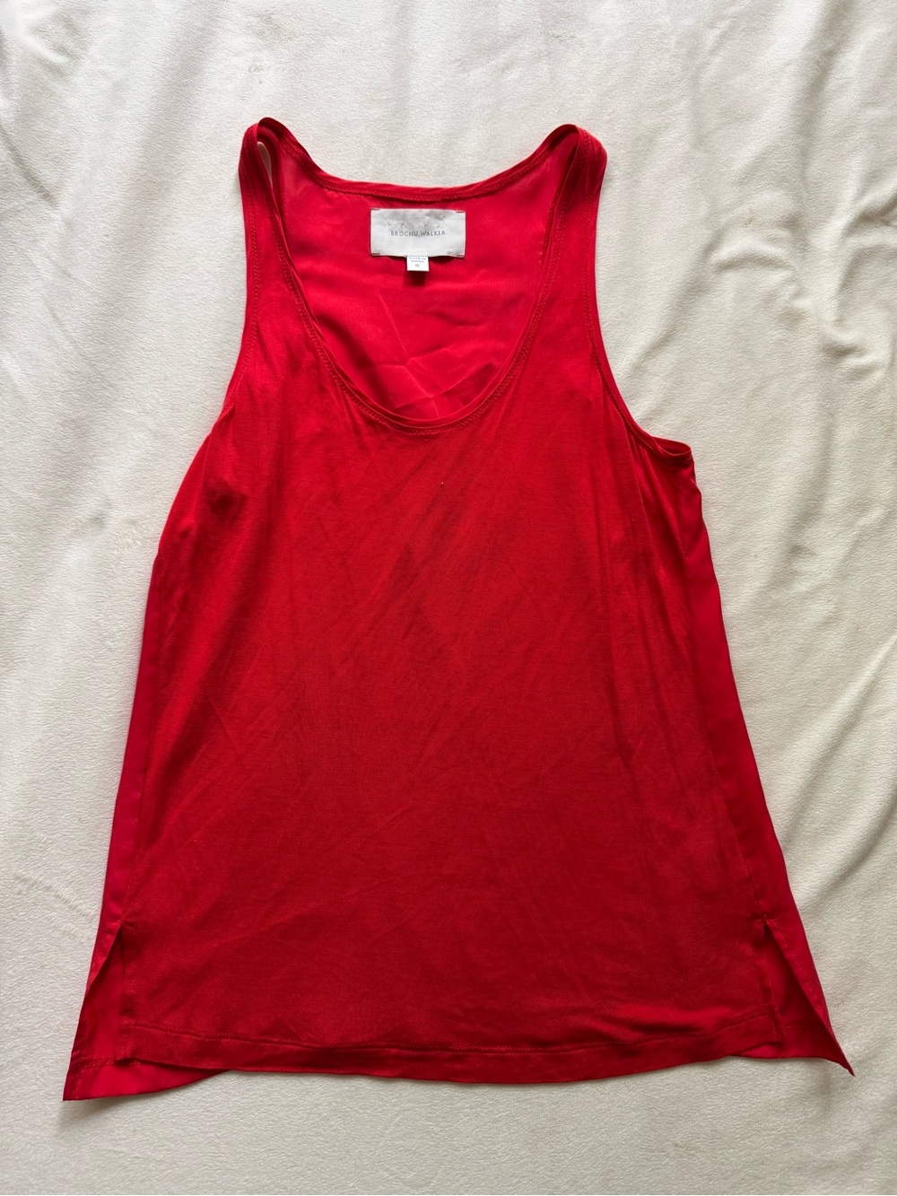 Brochu Walker silk tank top